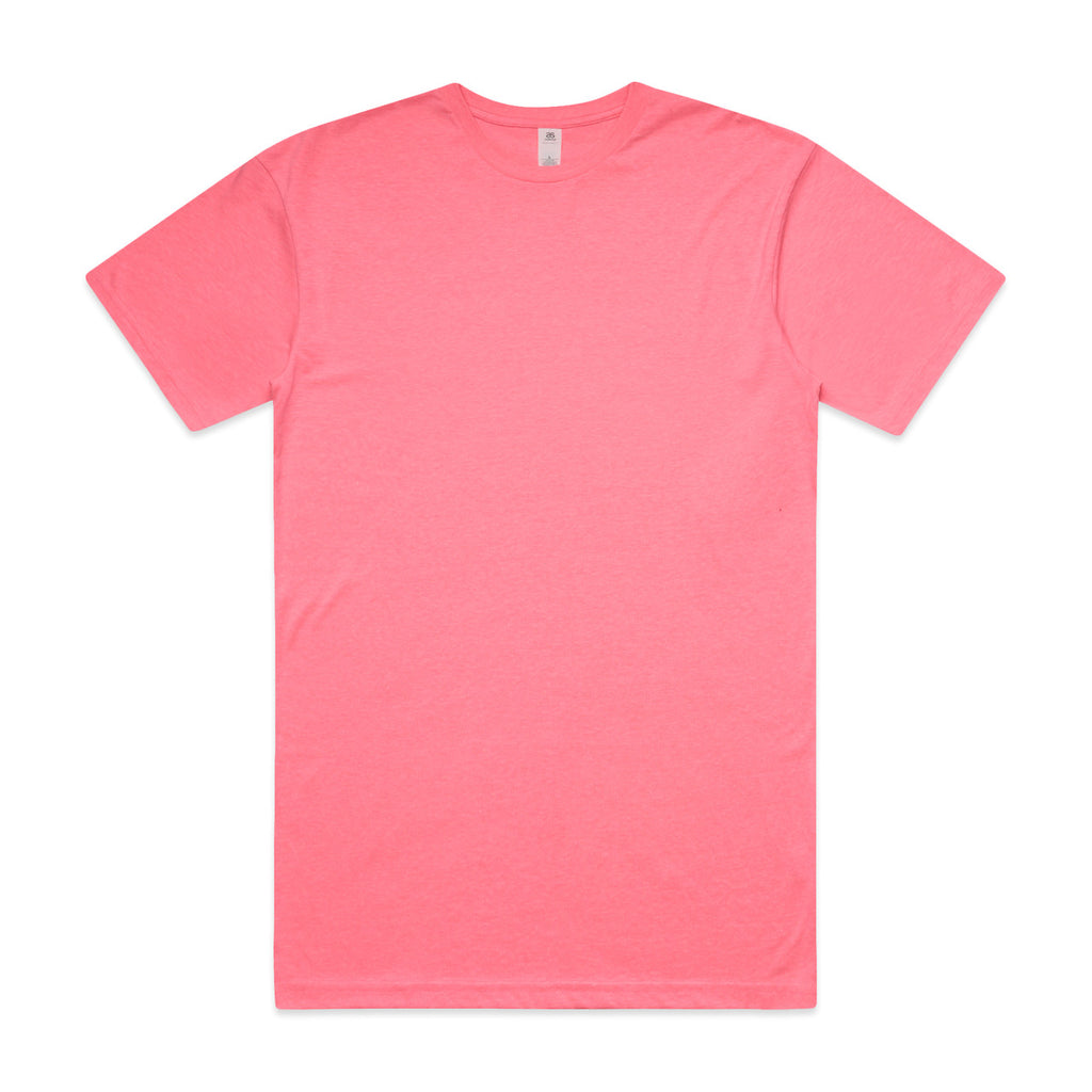 AS Colour Block Safety Tee - Safety Pink - 3XL