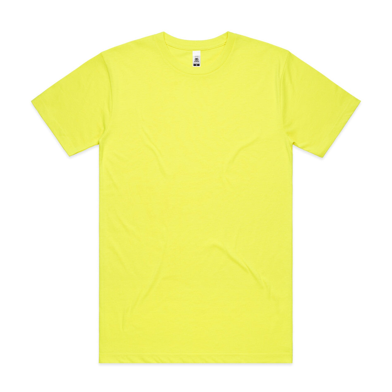 AS Colour Block Safety Tee - Safety Yellow - 5XL