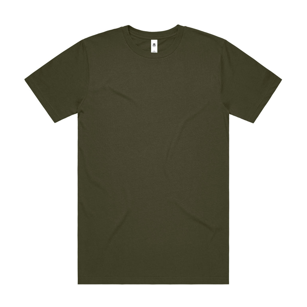 AS Colour Block Tubular Tee - Army - 3XL
