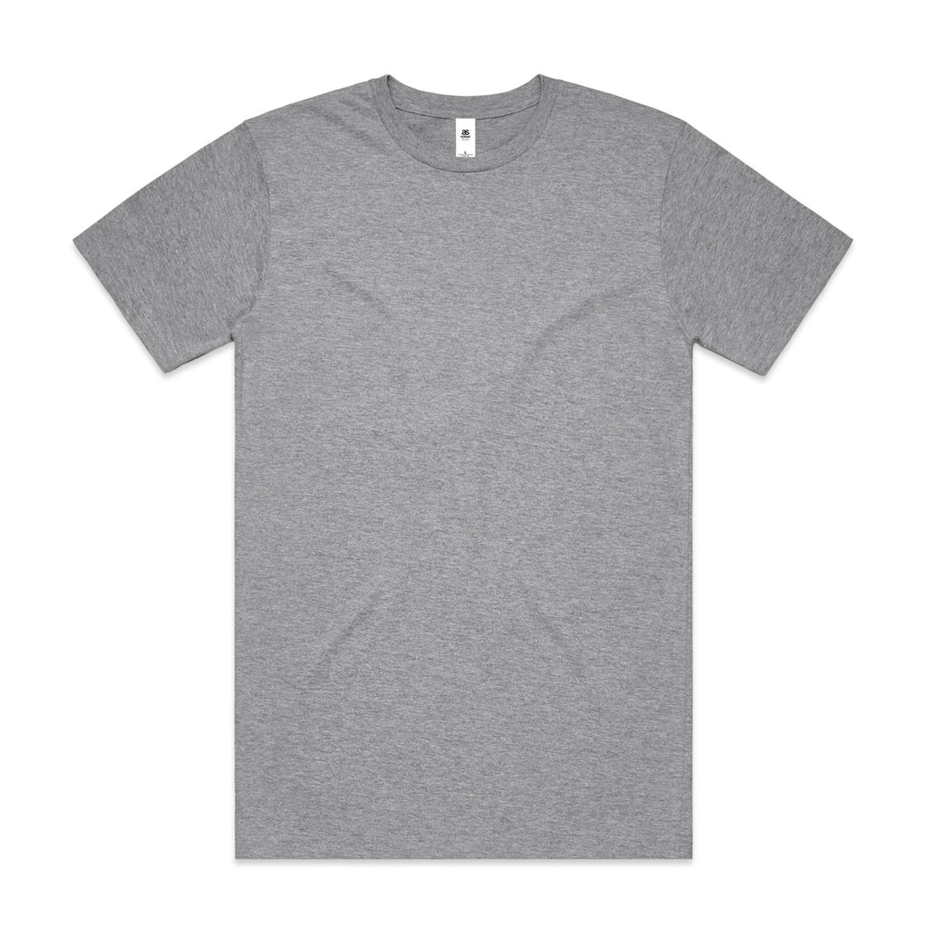 AS Colour Block Tubular Tee - Grey Marle - 3XL