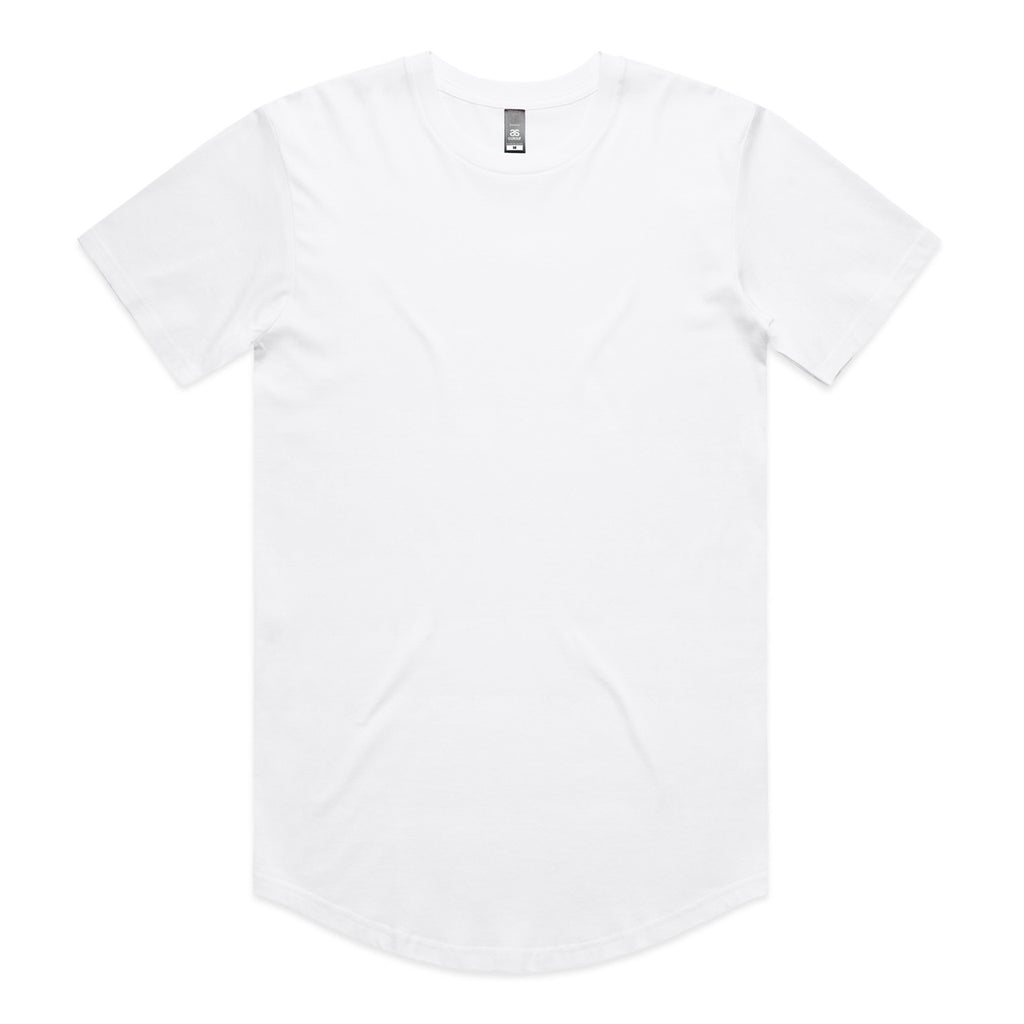 AS Colour Staple Curve Tee - White - 3XL