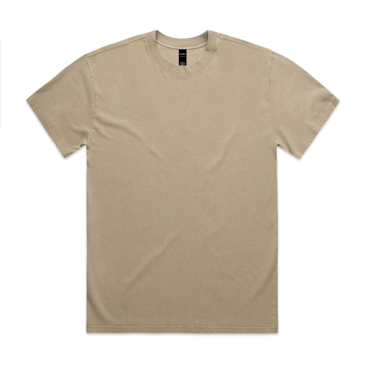 AS Colour Heavy Faded Tee - Faded Khaki - 3XL