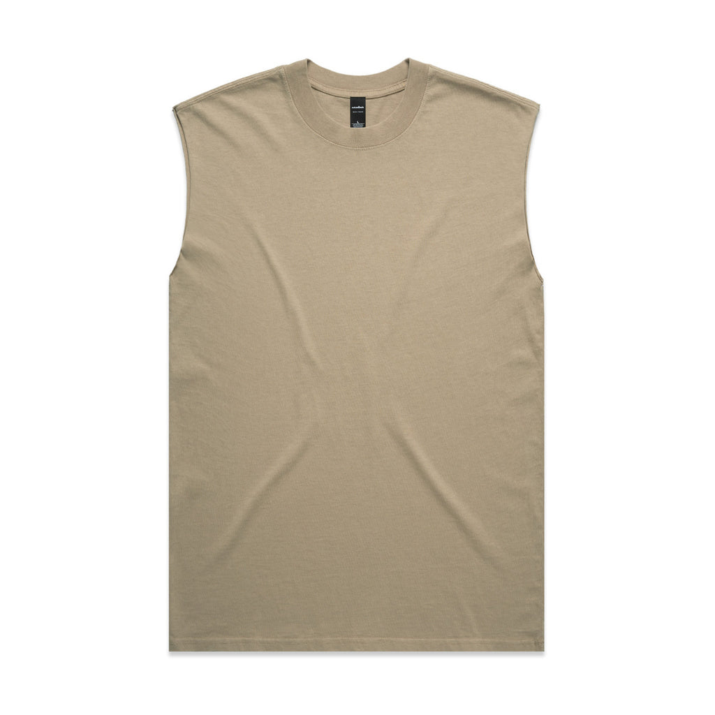 AS Colour Heavy Faded Tank - Faded Khaki - 3XL
