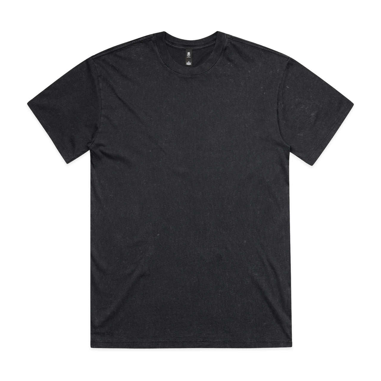 AS Colour Stone Wash Heavy Tee - Black Stone - 3XL