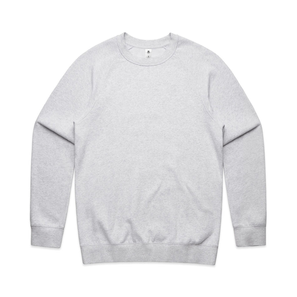 AS Colour Supply Crew - White Marle - 3XL