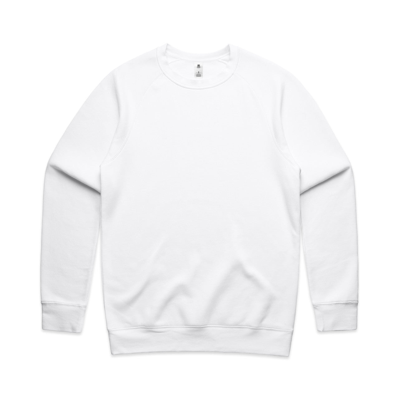 AS Colour Supply Crew - White - 3XL