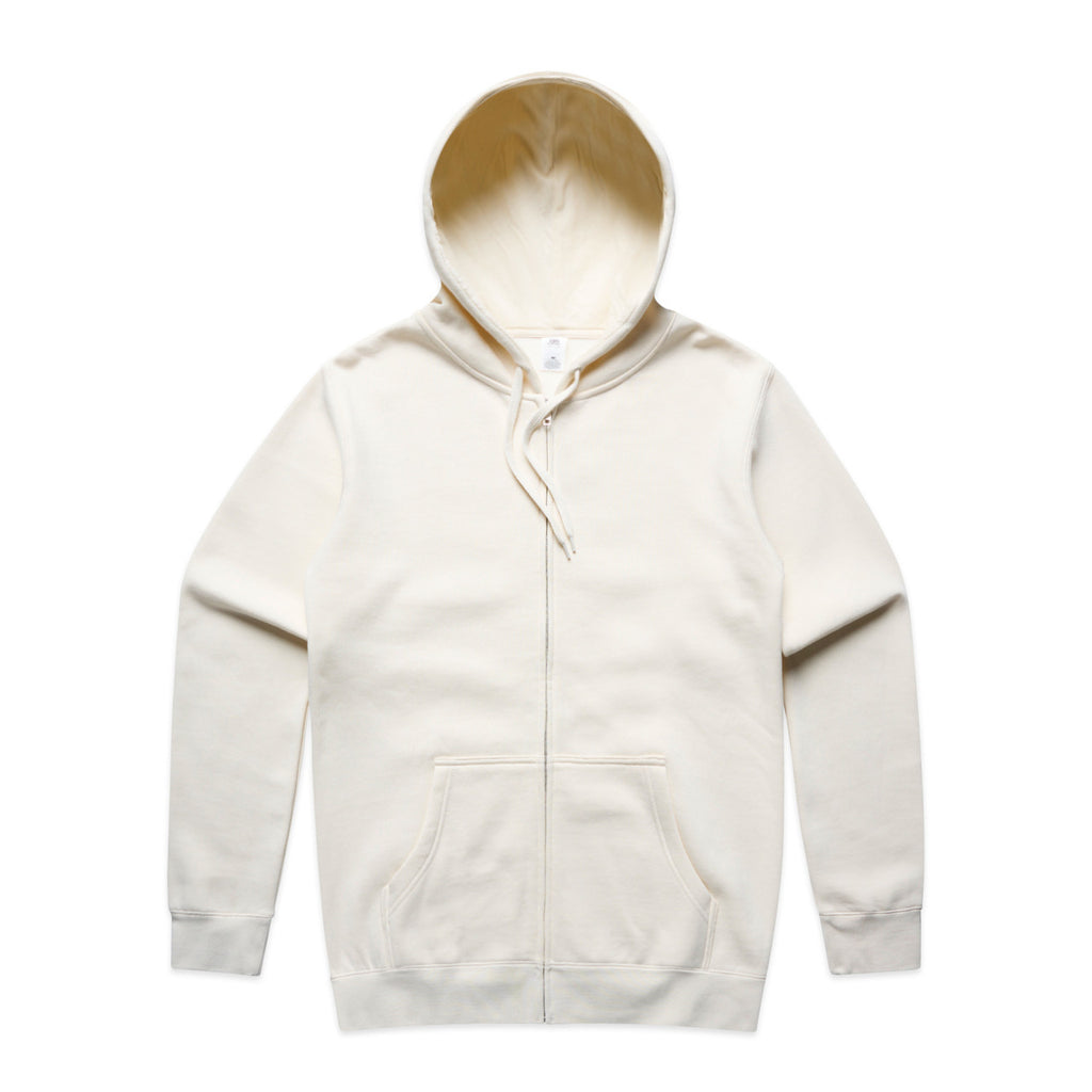 AS Colour Stencil Zip Hood - Ecru - 3XL