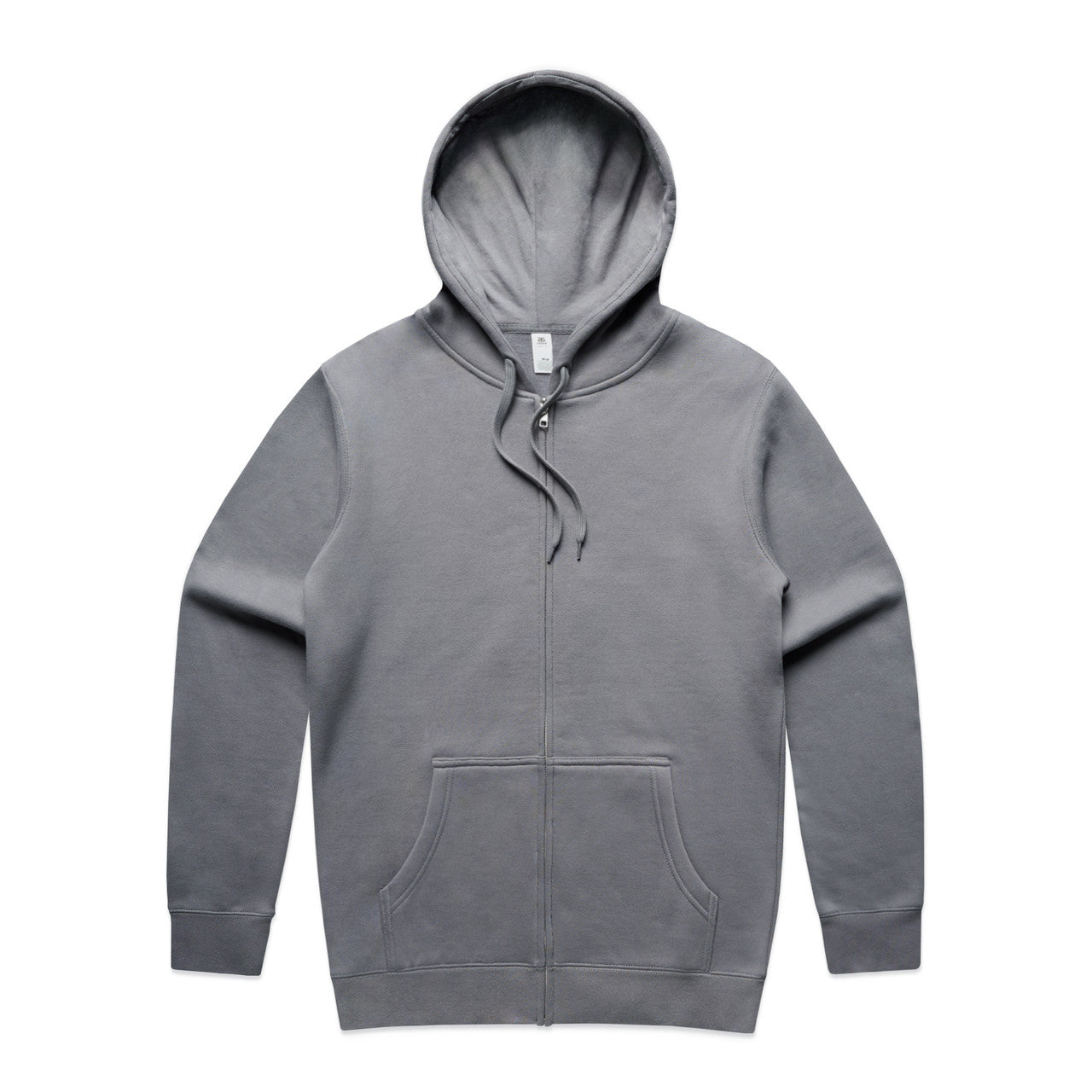 AS Colour Stencil Zip Hood - Gravel - 3XL