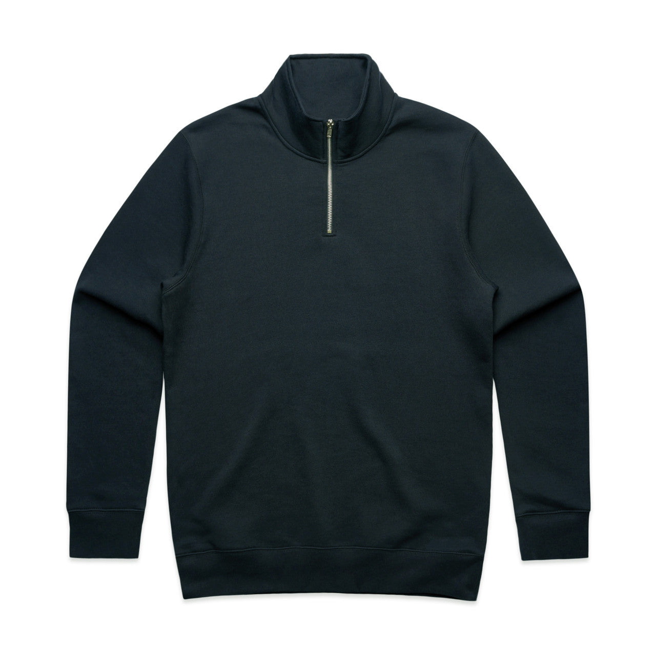 AS Colour Stencil Half Zip Crew - Navy - 5XL