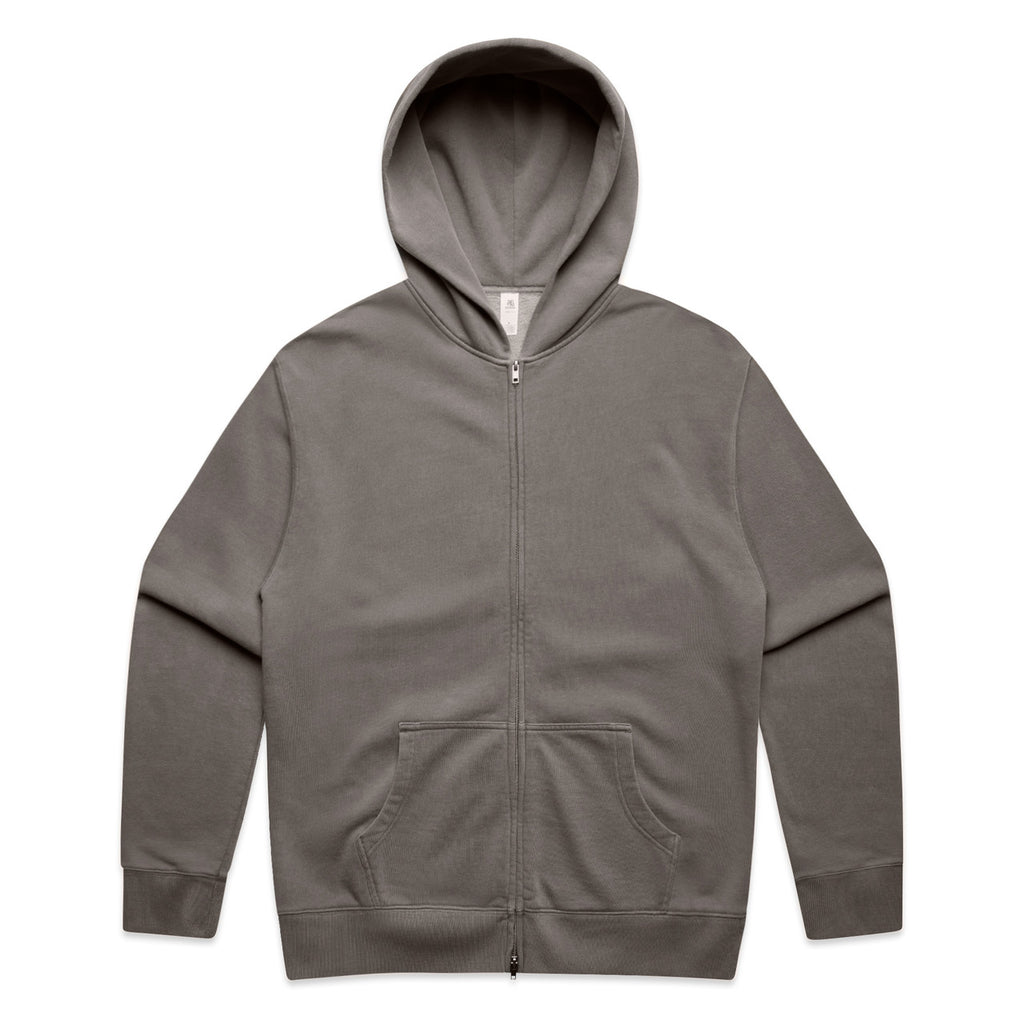 AS Colour Relax Faded Zip Hood - Faded Grey - 3XL