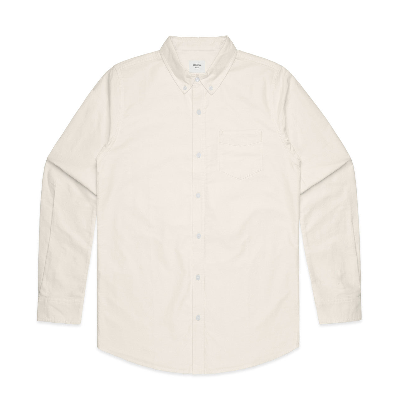 AS Colour Oxford Shirt - Natural - 5XL
