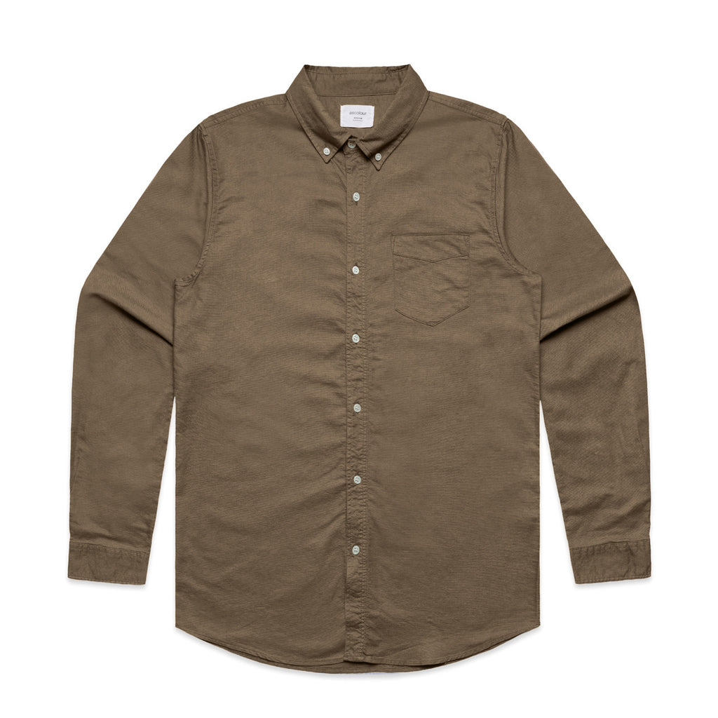 AS Colour Oxford Shirt - Walnut - 5XL