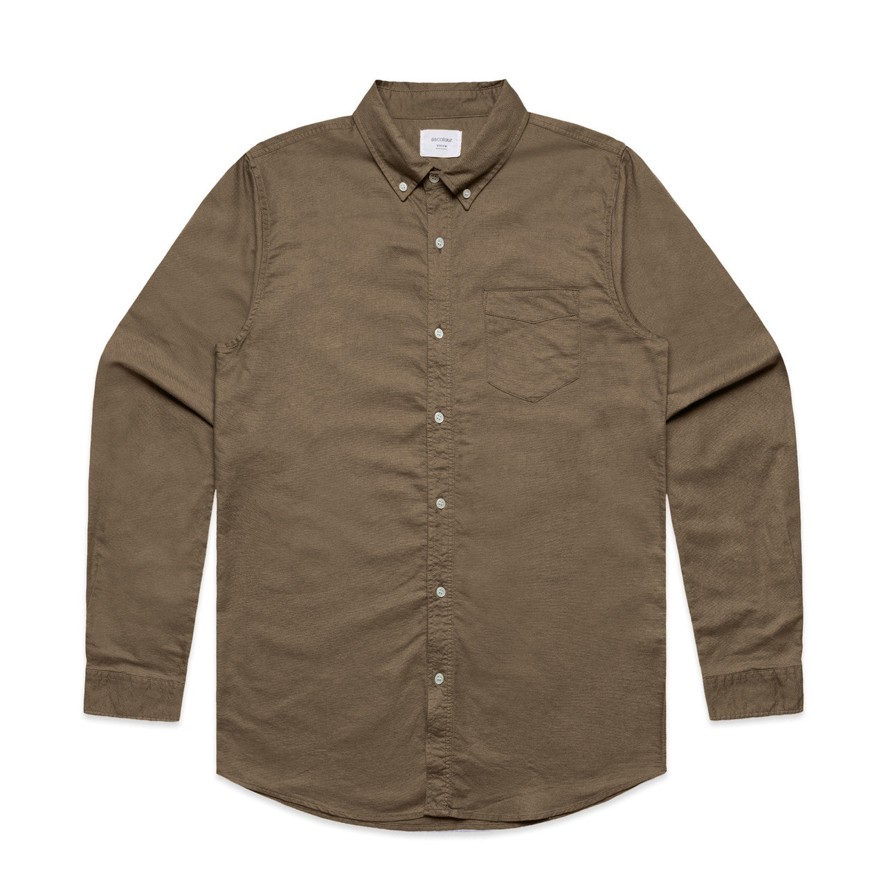 AS Colour Oxford Shirt - Walnut - 5XL