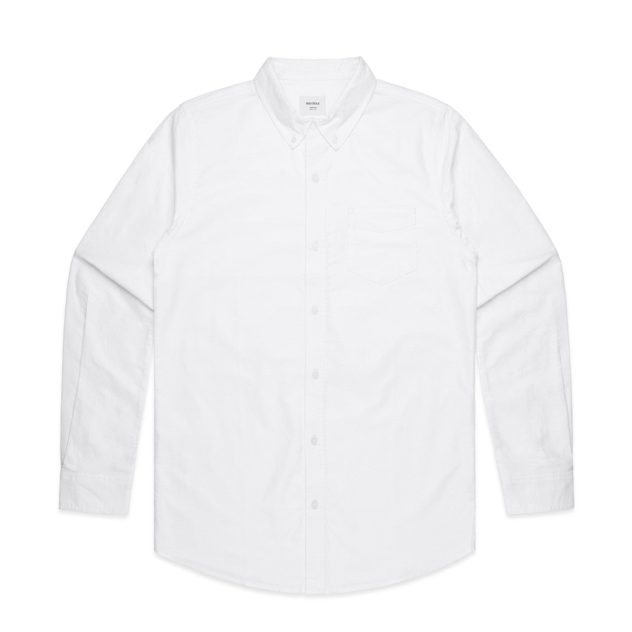AS Colour Oxford Shirt - White - 5XL