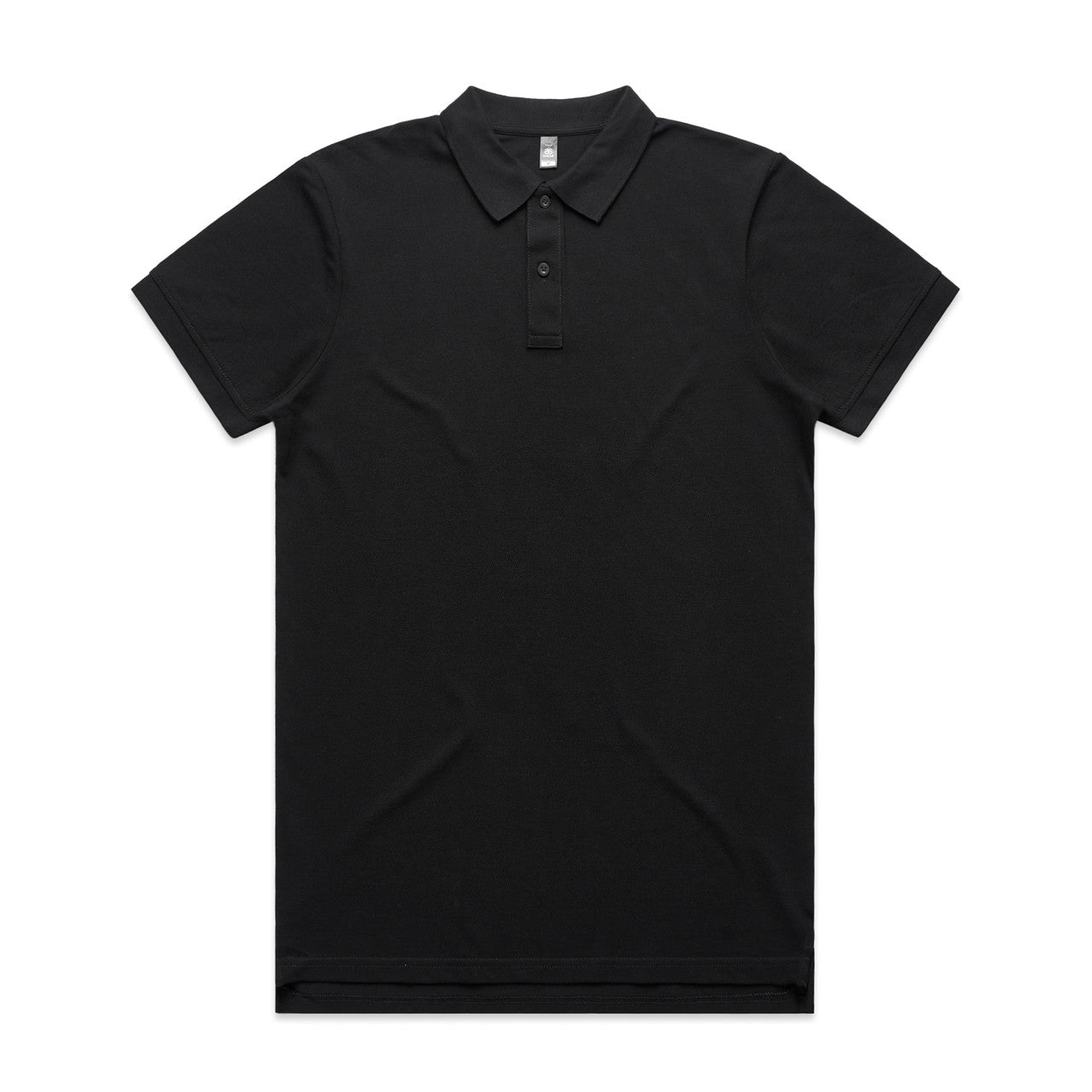 AS Colour Pique Polo - Black - 5XL