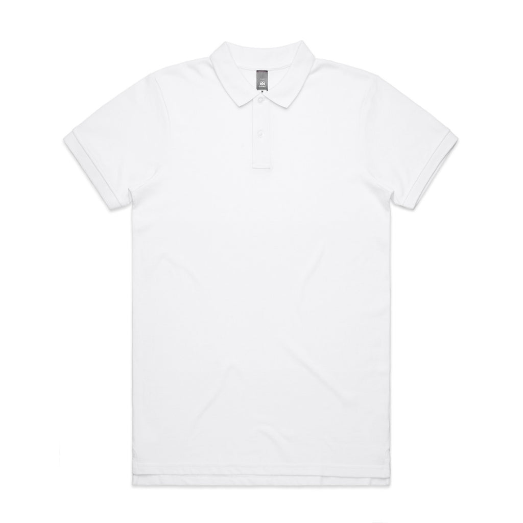 AS Colour Pique Polo - White - 3XL