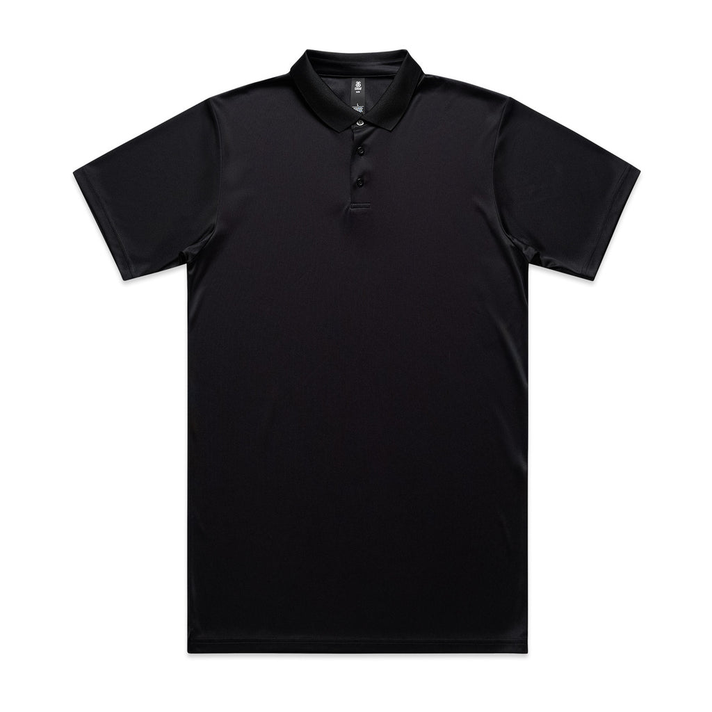 AS Colour Active Work Polo - Black - 5XL