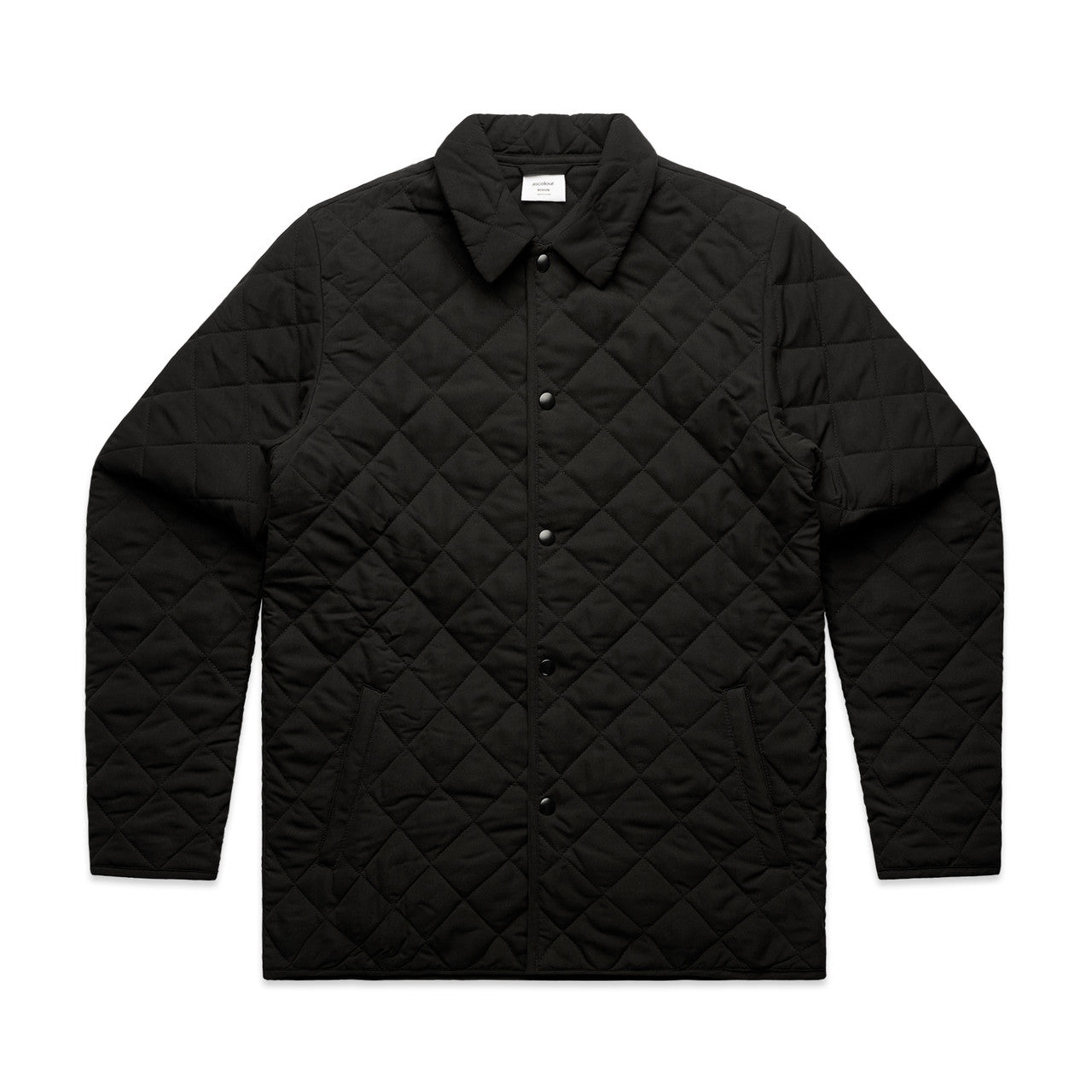 AS Colour Quilted Jacket - Black - 3XL