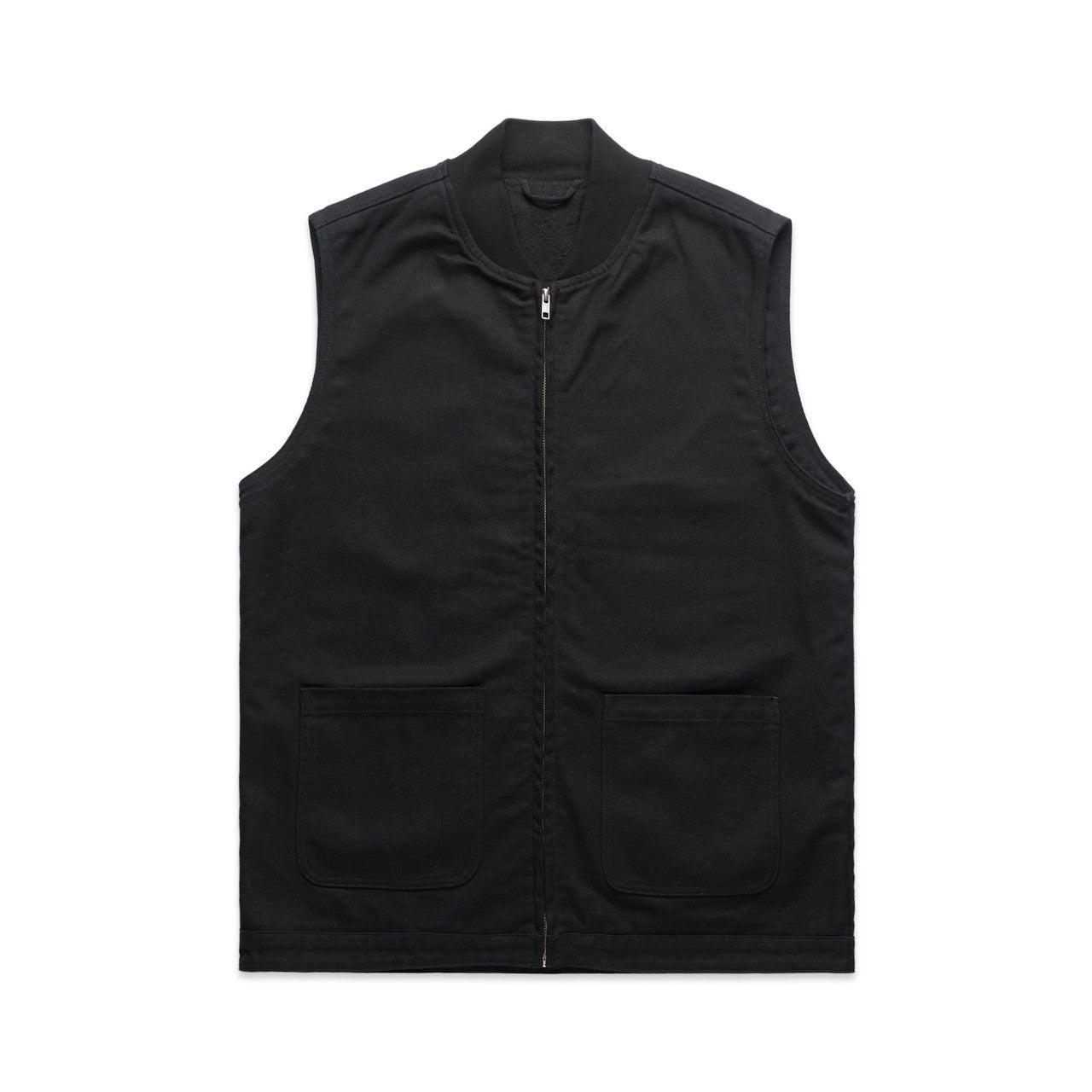 AS Colour Canvas Heavy Vest - Black - 3XL