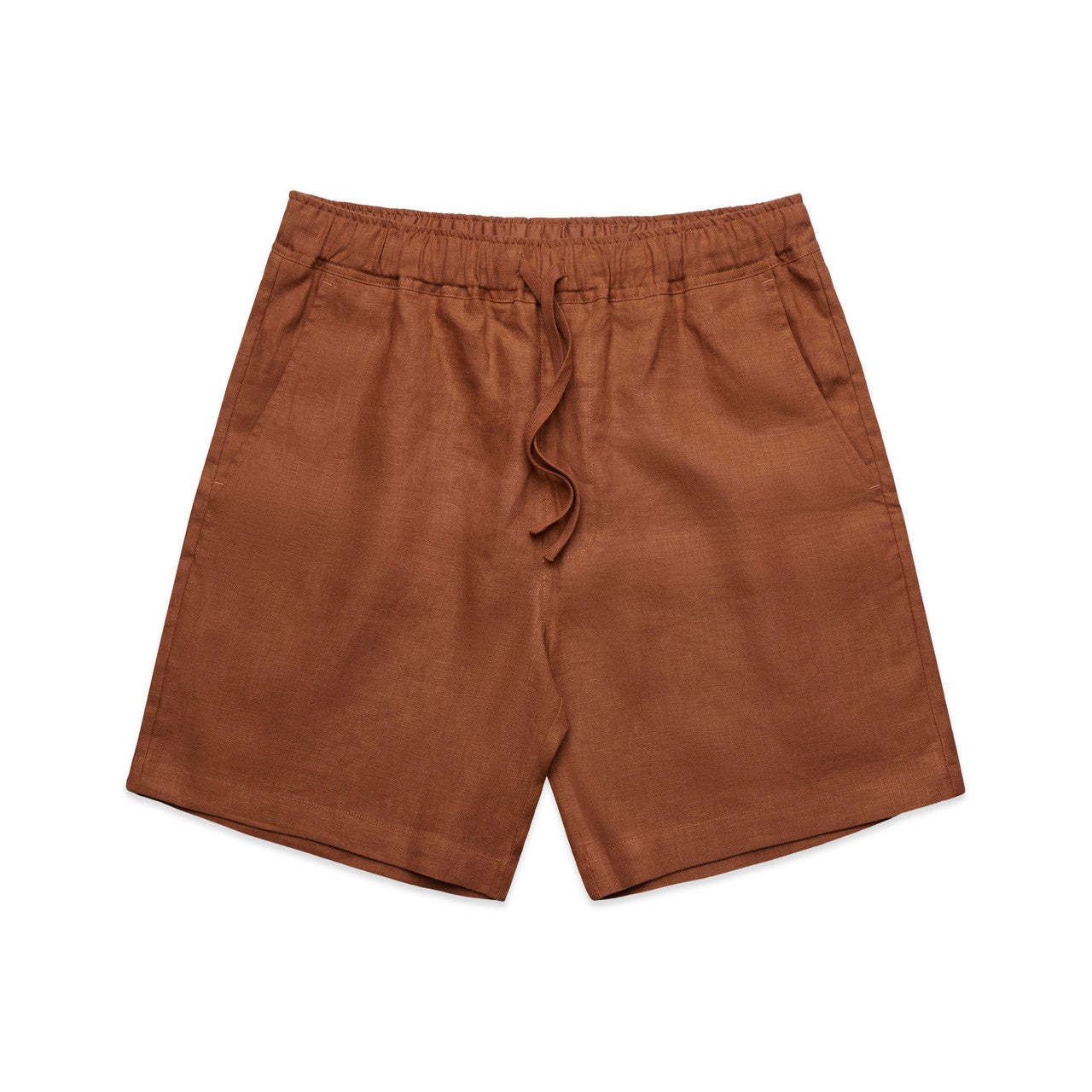 AS Colour Linen Shorts 18" - Clay - 38