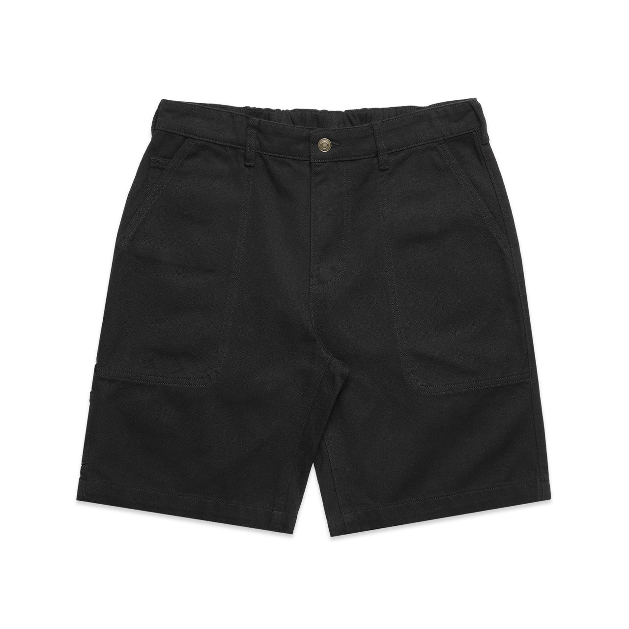 AS Colour Canvas Shorts 20" - Black - 40