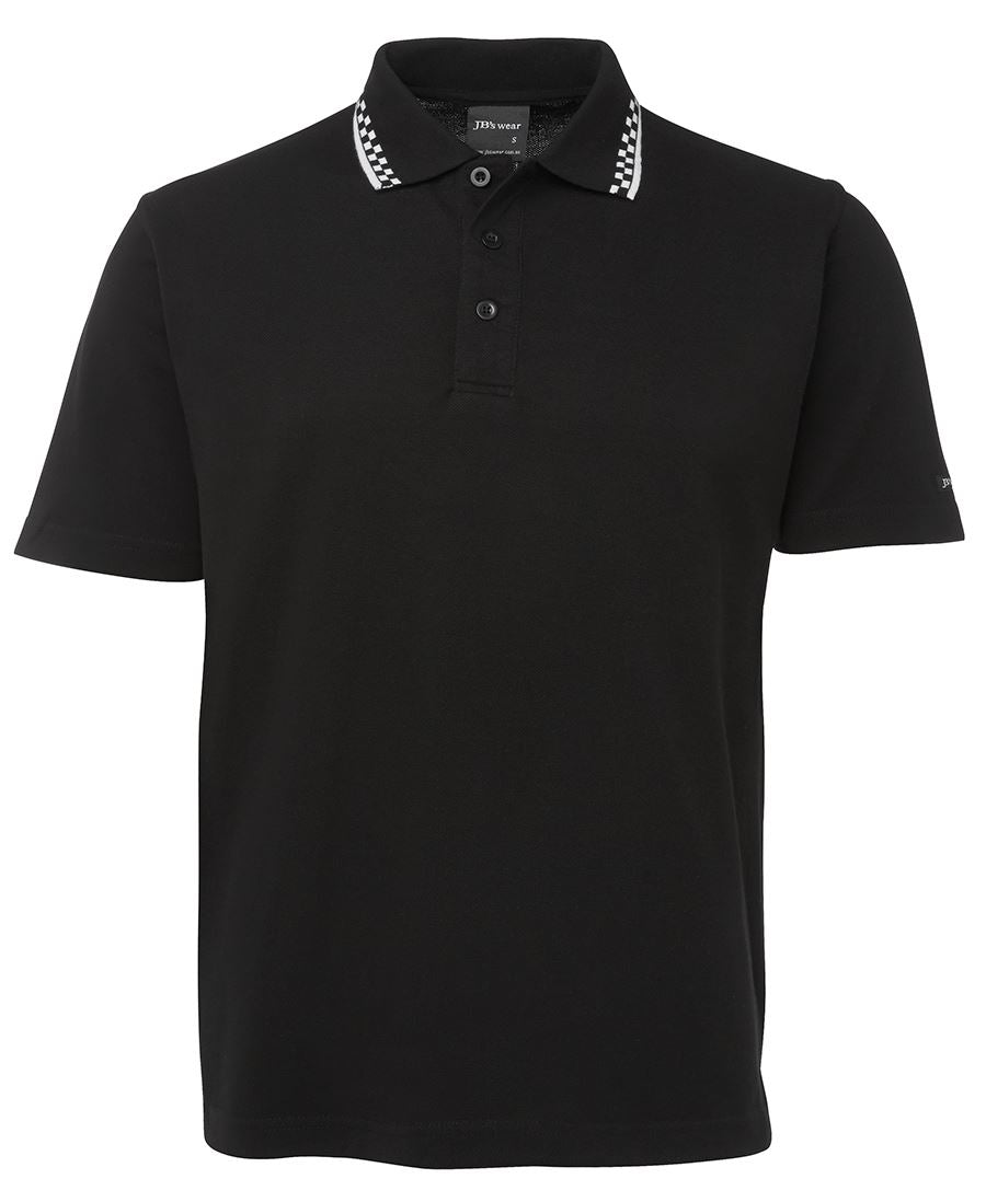 CHEF POLO - BLACK/WHITE