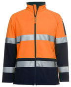 JB's HV 4602.1 (D+N) SOFTSHELL JACKET - Orange/Navy