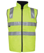 JB's HV 4602.1 (D+N) REV VEST - Lime/Navy