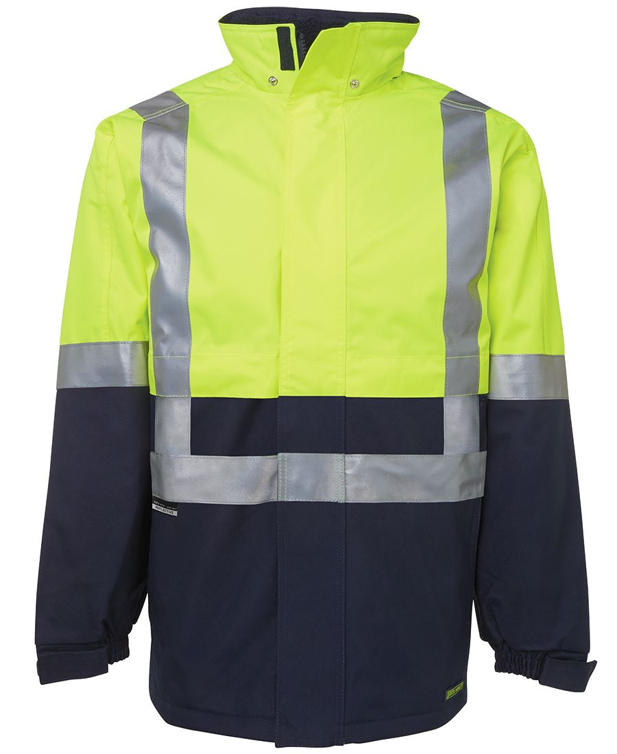 JB's HV A.T. (D+N) JACKET - Lime/Navy