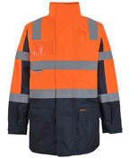 JB's HV (D+N) VISIONARY JACKET - Orange/Navy