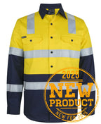 JB's HV (D+N) L/S 150G LEVEL 3 W/SHIRT - Yellow/Navy