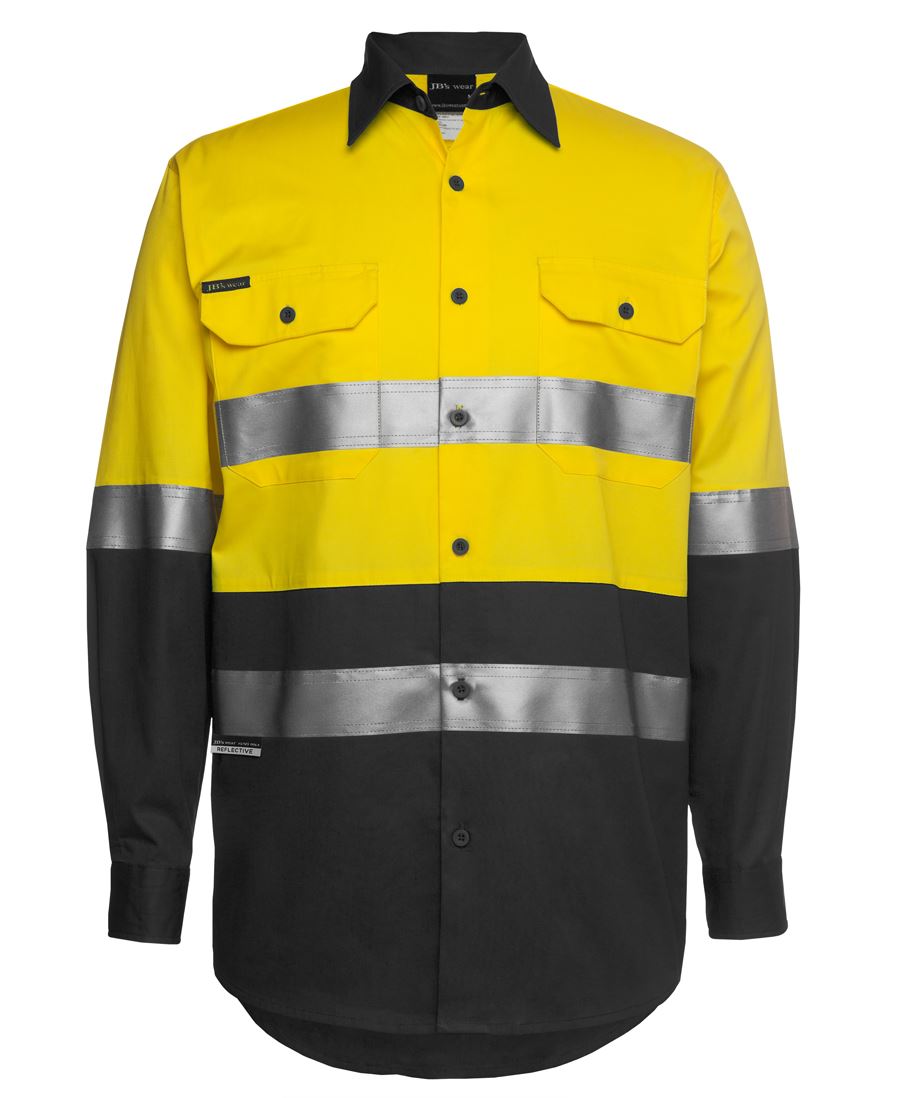 JB's HV (D+N) L/S 150G W/SHIRT - Yellow/Black