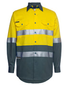 JB's HV (D+N) L/S 150G W/SHIRT - Yellow/Green