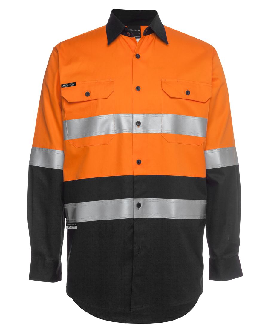 JB's HV (D+N) L/S 150G W/SHIRT - Orange/Black