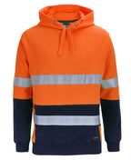 JB's HV D+N 330G PULL OVER HOODIE - Orange/Navy