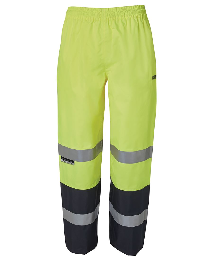 JB's HV (D+N) PREMIUM RAIN PANT - Lime/Navy