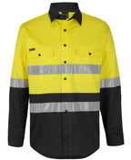 JB's HV D+N L/S STRETCH W/SHIRT WITH TAPE - Yellow/Black