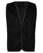 JB's COLOURED TRICOT VEST - Black