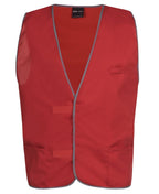 JB's COLOURED TRICOT VEST - Red