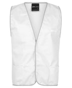 COLOURED TRICOT VEST - WHITE