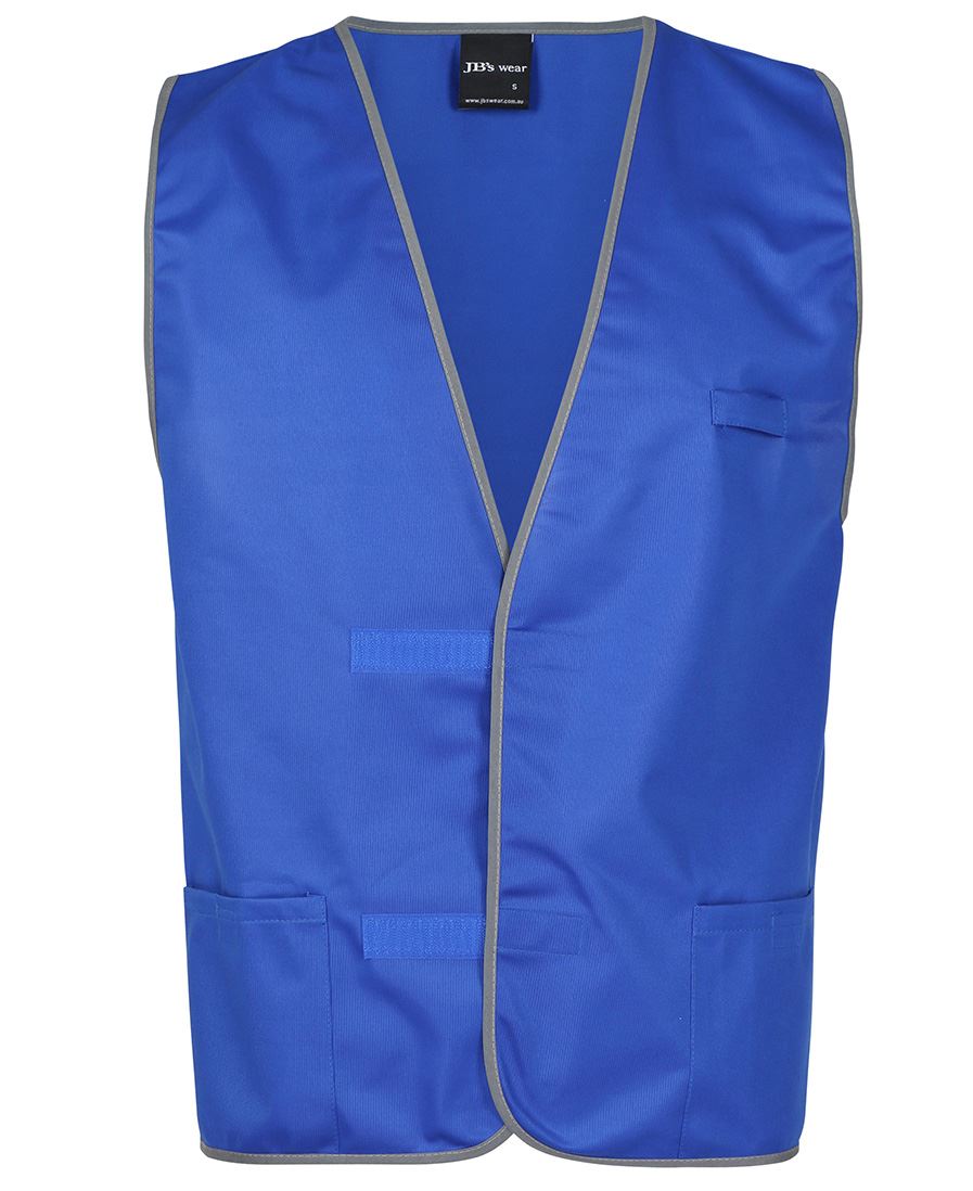 COLOURED TRICOT VEST - ROYAL