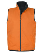JB's HV 4602.1 REVERSIBLE VEST - Orange/Navy