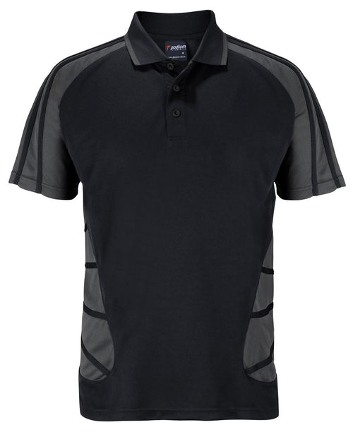 ARACHNID POLO - BLACK/GUNMETAL