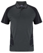 ARACHNID POLO - GUNMETAL/BLACK