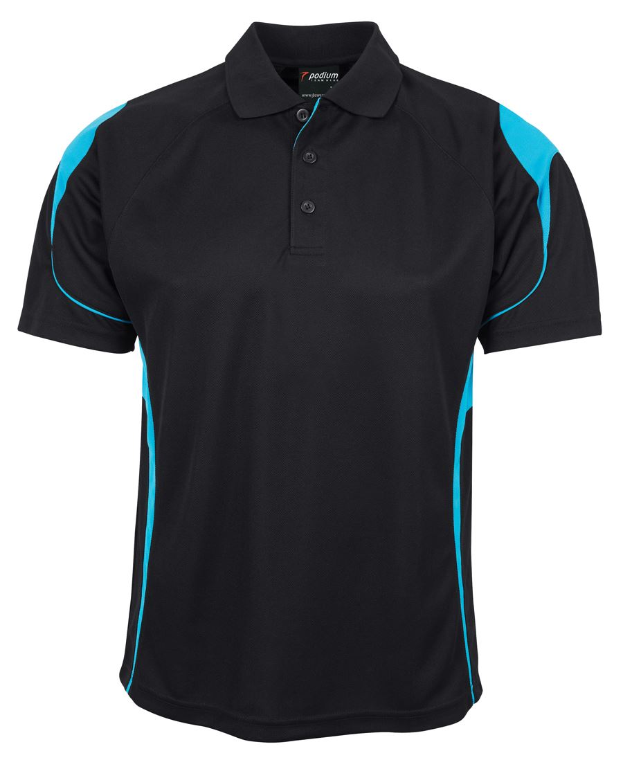 BELL POLO - BLACK/AQUA