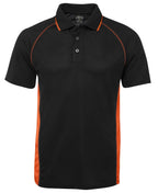 COVER POLO - BLACK/ORANGE