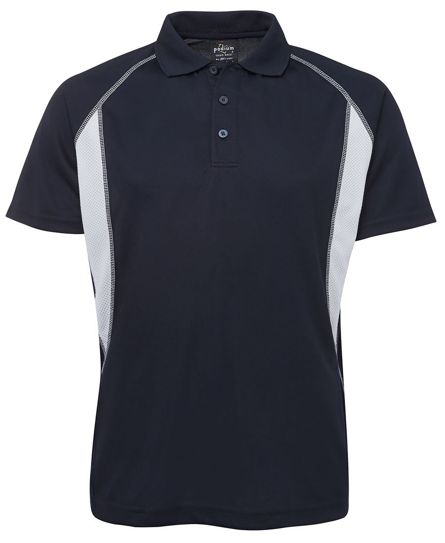 INSERT POLO - NAVY/WHITE