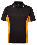 C/TRAST POLO - BLACK/GOLD