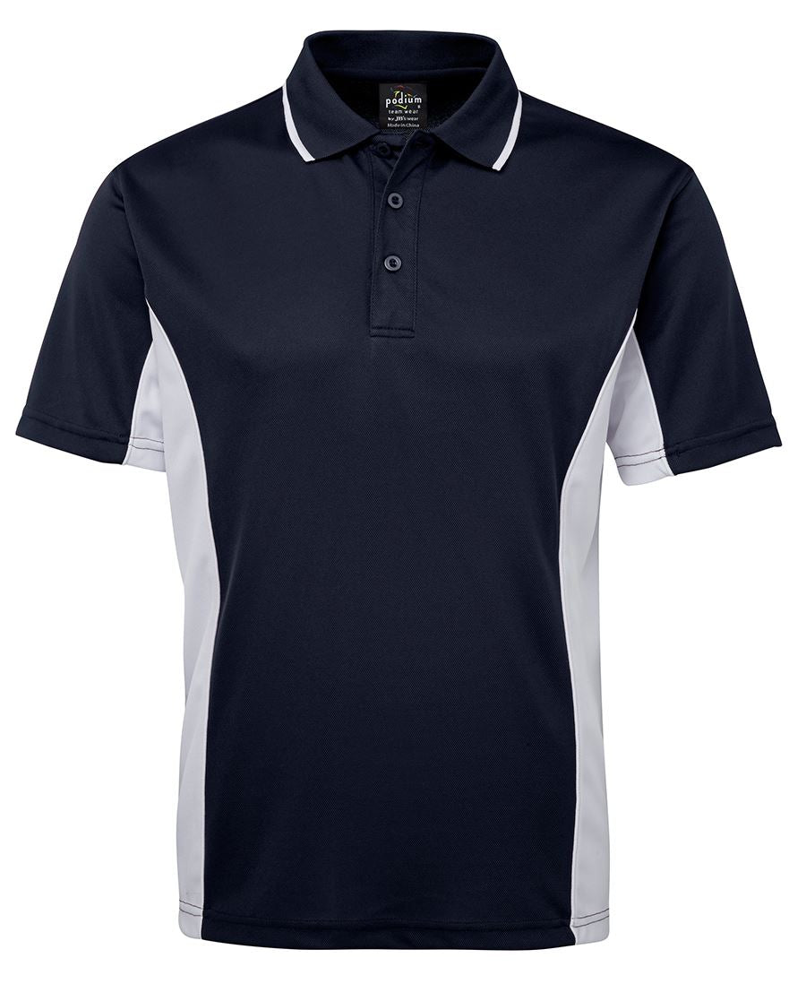 C/TRAST POLO - NAVY/WHITE