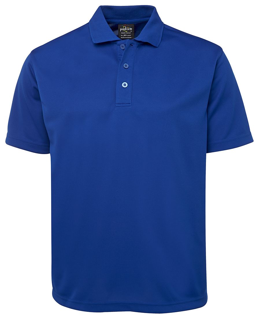 S/S POLY POLO - ROYAL